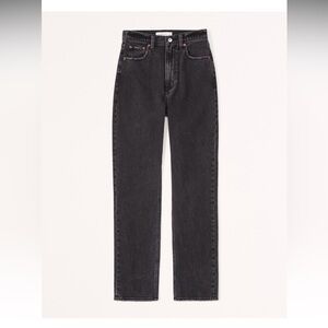 Abercrombie & Fitch: The Ankle Straight Ultra High Rise size 29/8s Curve Love.